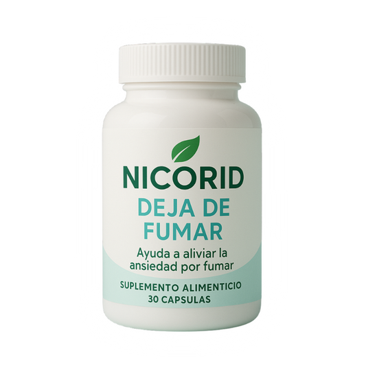 CAPSULAS NICORID™ | DEJA DE FUMAR EN 30 DIAS PARA SIEMPRE